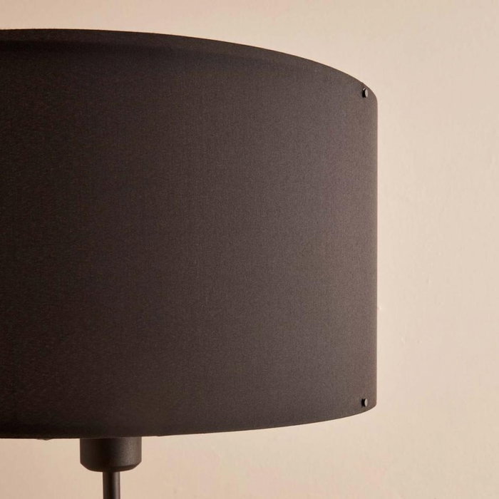 Opviq Lámpara de Pie de Madera AYD-3471 Negro y Marrón Opviq Lámpara de Pie de Madera AYD-3471 Negro y Marrón